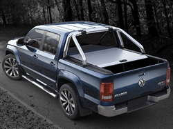 Roll cover sølv Mountain Top fra RealTruck til VW Amarok Canyon D/C Årgang 2010-